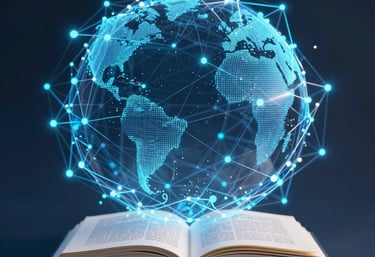 Behind-the-scenes shot of the agency team planning content around a table with laptops and notes.