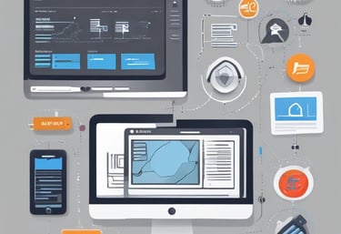 A dynamic dark-themed dashboard showcasing affiliate traffic stats and monetization options.