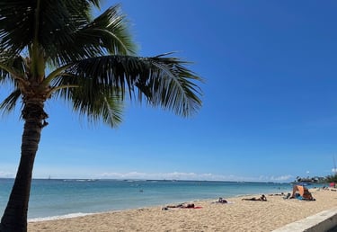 Ala Moana Beach Park Honolulu O'ahu Hwai'i
