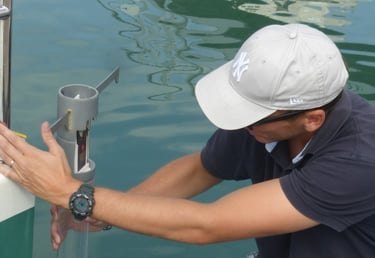 mesure et relevé de franc bord bateau
