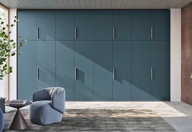 MazarakisArt: Ανοιγόμενη Ντουλάπα Δωματίου - Ελαφρύ Navy