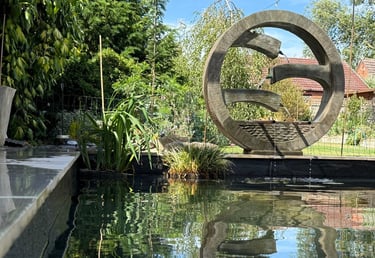 Garden ponds display features - LifeTime Ponds ltd