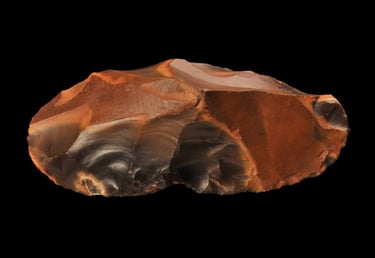 Biface. Silex.