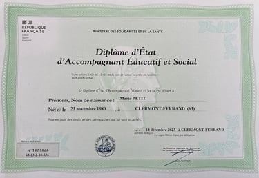 Diplôme DEAES