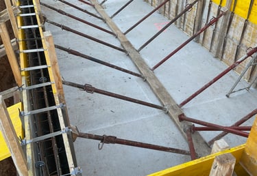 fondations de piscine par EGPR à Cuers