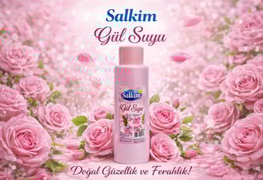salkım 400 ml gül suyu