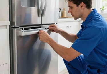 Appliance repair fridge