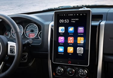 multimidia android tela rotativa carro com carplay android auto painel carro usado moderno