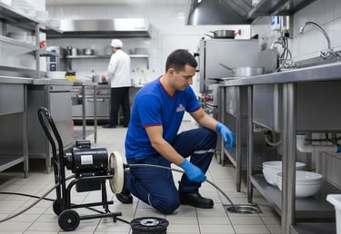 desentupimento de ralo em cozinha