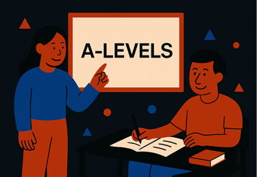 A-Level students preparing for exams with specialist tutors at Ubaid Academy