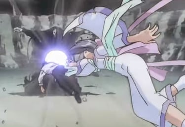 Tenchi Muyo's Mother and Son Climactic Action