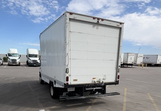 14-foot box truck holds up to 6 pallets and 9,000 pounds compared to lower capacity high roof vans.