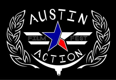 Logo del Festival de Cine de Austin Action, colaborador de Take One Academy