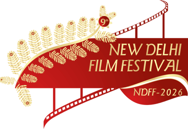 Logo del New Delhi Film Festival, colaborador de Take One Academy