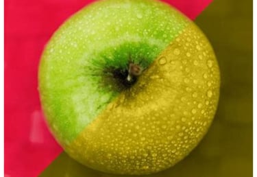 green aples