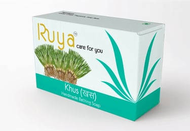 Handmade Natural Khus Bathing Soap