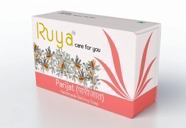 Handmade Natural Parijat Bathing Soap