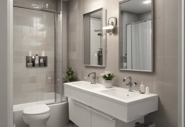 white ceramic bathtub near white bathtub