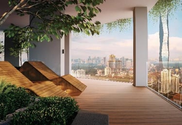 Level 7 Pavillion Timber View