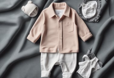 a baby's toys are sitting on a blanket