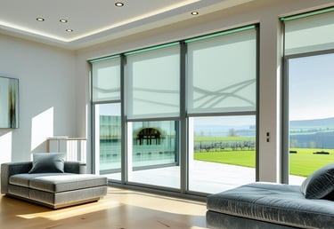 roleta materiałowa klasyczna jednokierunkowa 