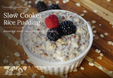 Slow Cooker Rice Pudding