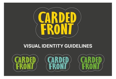 carded front visual identity guidlines