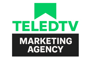 Logo digital marketin agency, gren white black