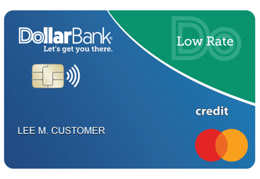 Dollar Bank Customer Finance Card