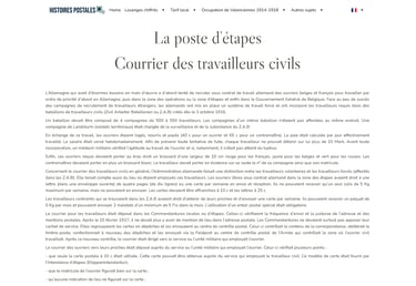 Courrier des travailleurs civils