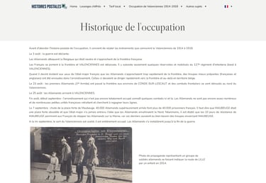 Occupation Valenciennes Historique