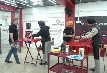 Car detailing course in Ludhiana.