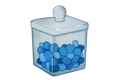 Eden le jeu de la vie extension celeste jarre bleue
