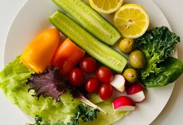 Crisp Garden Salad with Homemade Vinaigrette