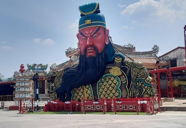 thailand takua pa town sin chai yueng shrine