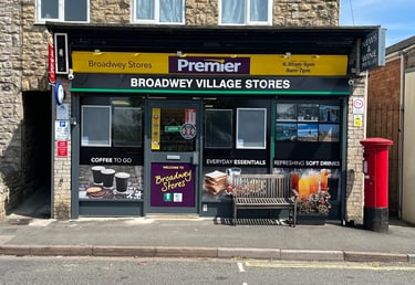 Upwey Village local store situated in Dorchester Road, Upwey, Weymouth.