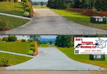 Concrete Driveway cleaning in Russellville, Tn 37860 near me by Bobs Pressure Washing LLC in Bulls Gap, Tn 37711 2