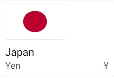 Japanese Yen currency note - JPY - Japan money