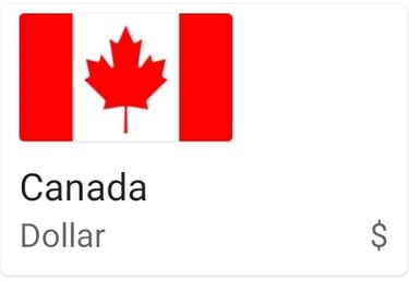 Canadian Dollar currency note - CAD - Canada money image