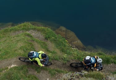 Excursion balade loisir à vélo électrique entre mer et montagne à Argelès sur mer