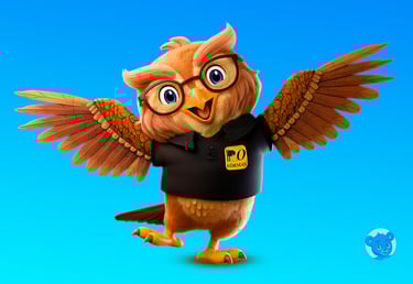 mascote 3D personagem 3D