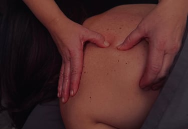 massage by crystal at Meraki and co salon and spa