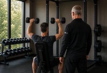 Coaching sportif en salle à Sarzeau axé force fonctionnelle et longévité