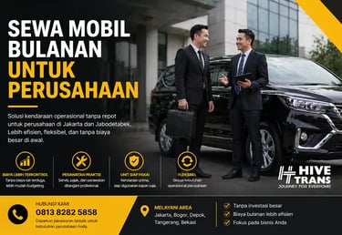 sewa mobil bulanan perusahaan