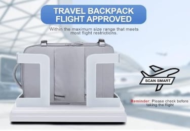 Travel Backpack For Women Men Airline Approved Carry On Backpack Flight Approved