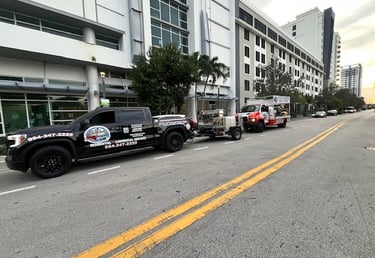 PARKING GARAGE PRESSURE CLEANING SERVICES BROWARD COUNTY FL 