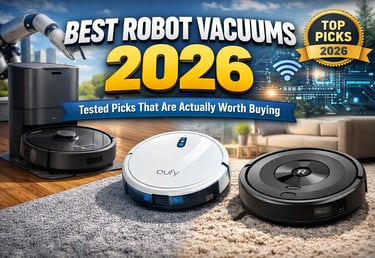 Best Robot Vacuums 2026 (Tested Picks That Are Actually Worth Buying)