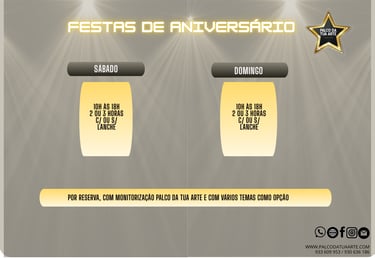 Festas de Aniversário
