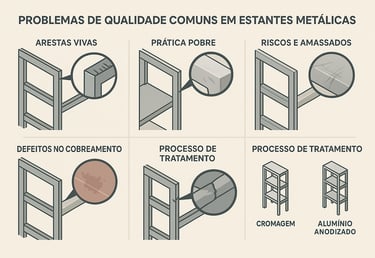 Qualidade em Armazenagem Metálica simple compose