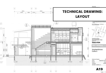 Layout revisions for floor plan design in San Fernando Valley